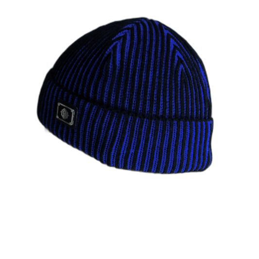 Breedwell Darkroom Rib Beanie Blue