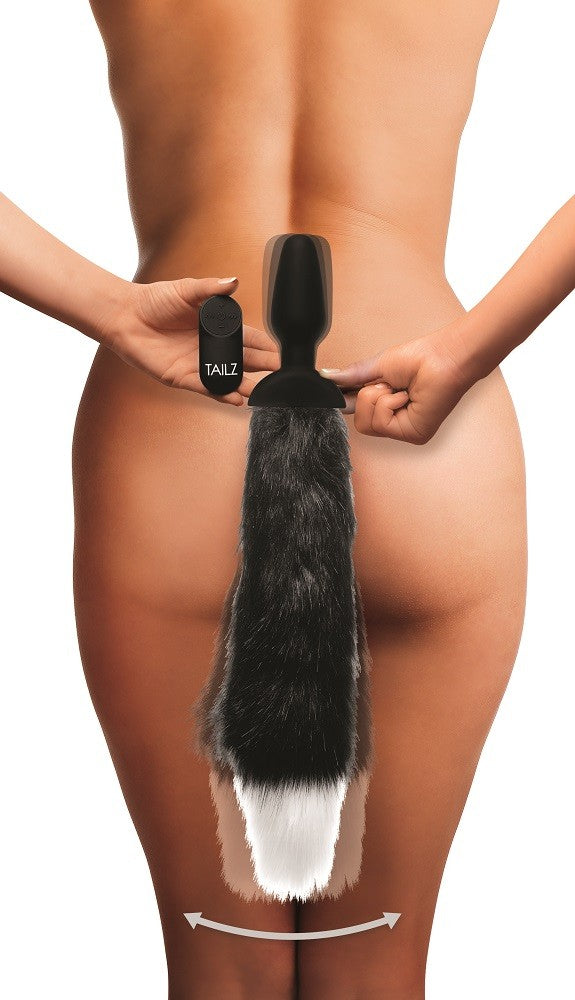 Remote Control Wagging Fox Tail Anal Plug