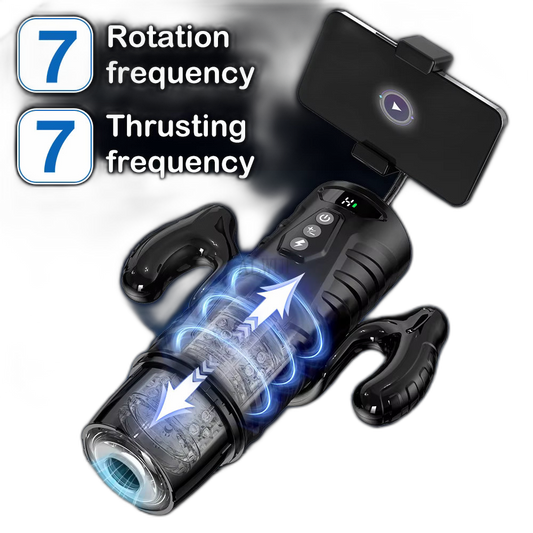 Thrusting & Rotating Games Controller Stroker