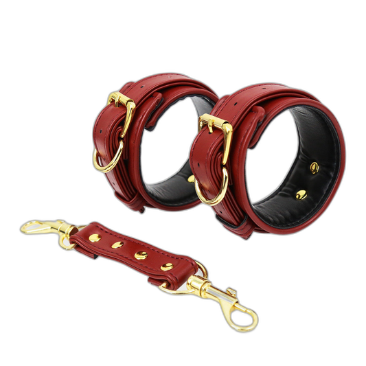 Adjustable Leather Wrist & Ankle Cuffs