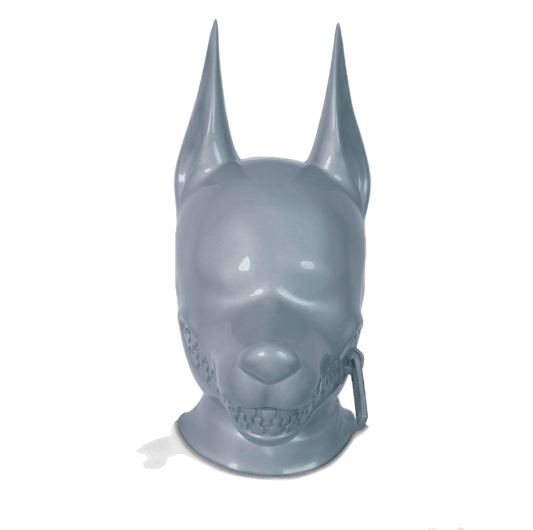 Furrjoi Zipper Dog Hood Silver