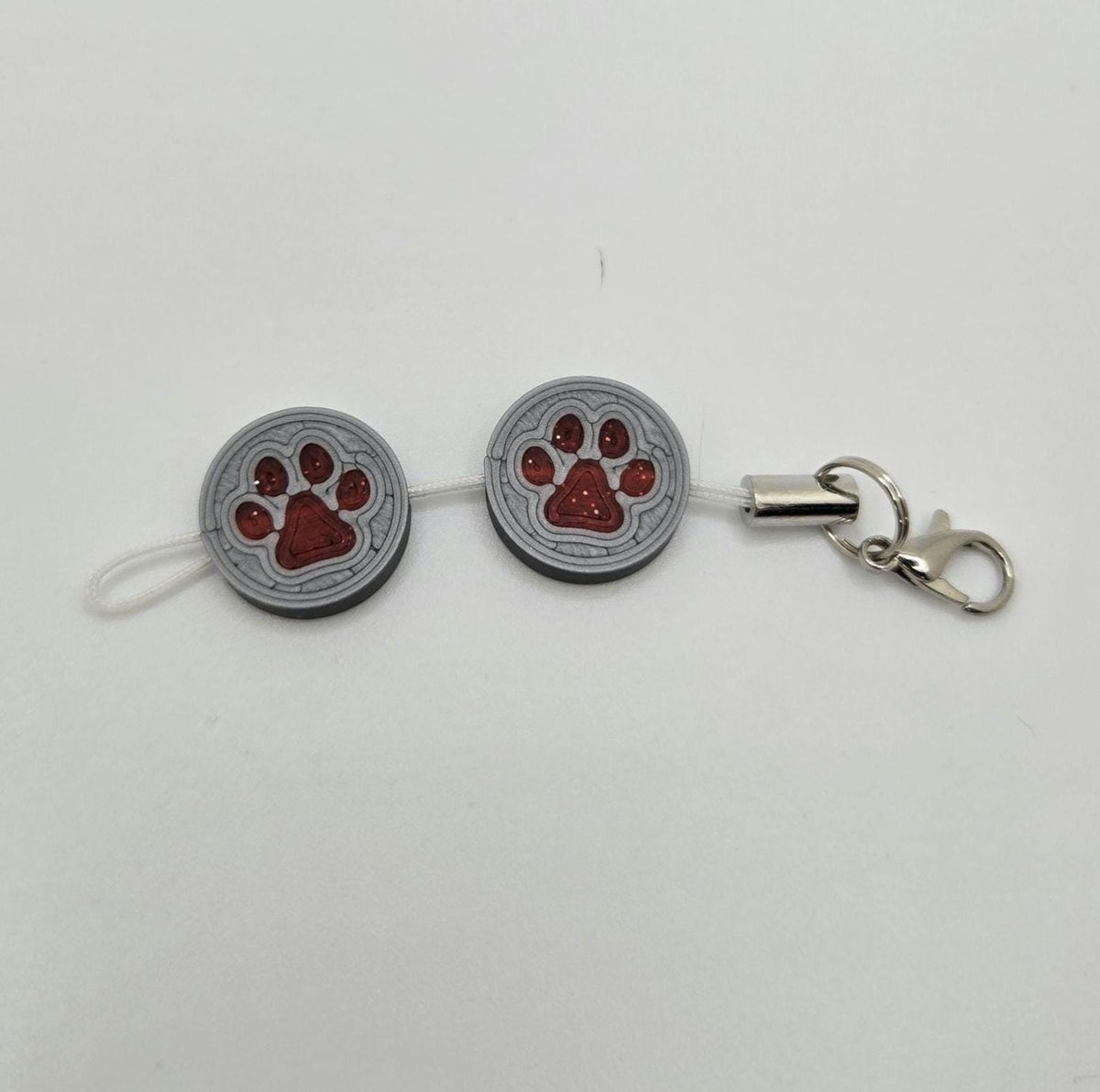 3D Printed Puppy Paw Kandi Bead