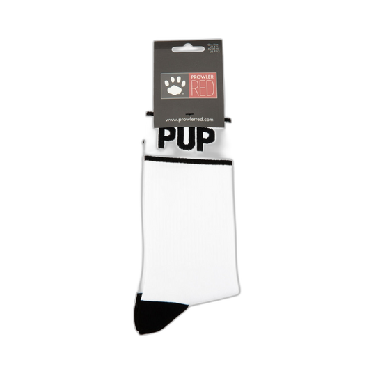 Prowler RED Pup Socks White Black