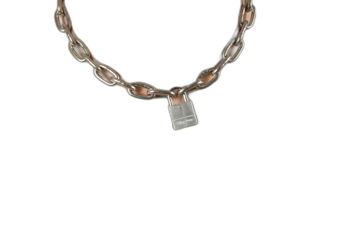 ruff GEAR Pitbull Chain 5mm with 20mm Master Lock