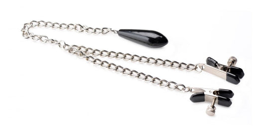 Titty Taunter Nipple Clamps with Weighted Bead
