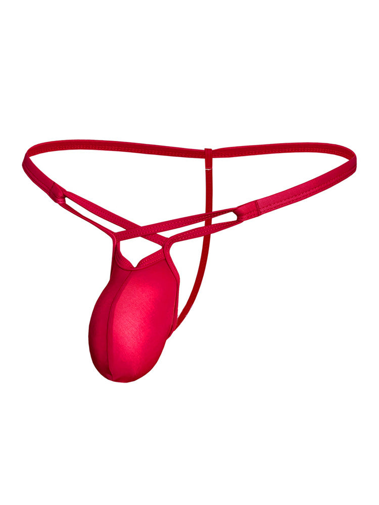 Men's Ultra Thin Ice Silk Low Rise Thong