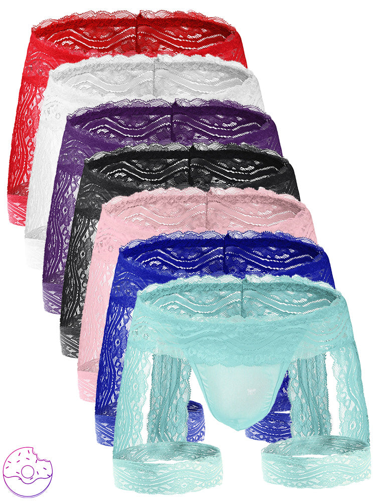 Men's Lace Thongs