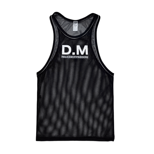 Dog & Master Mesh Tank Top Black