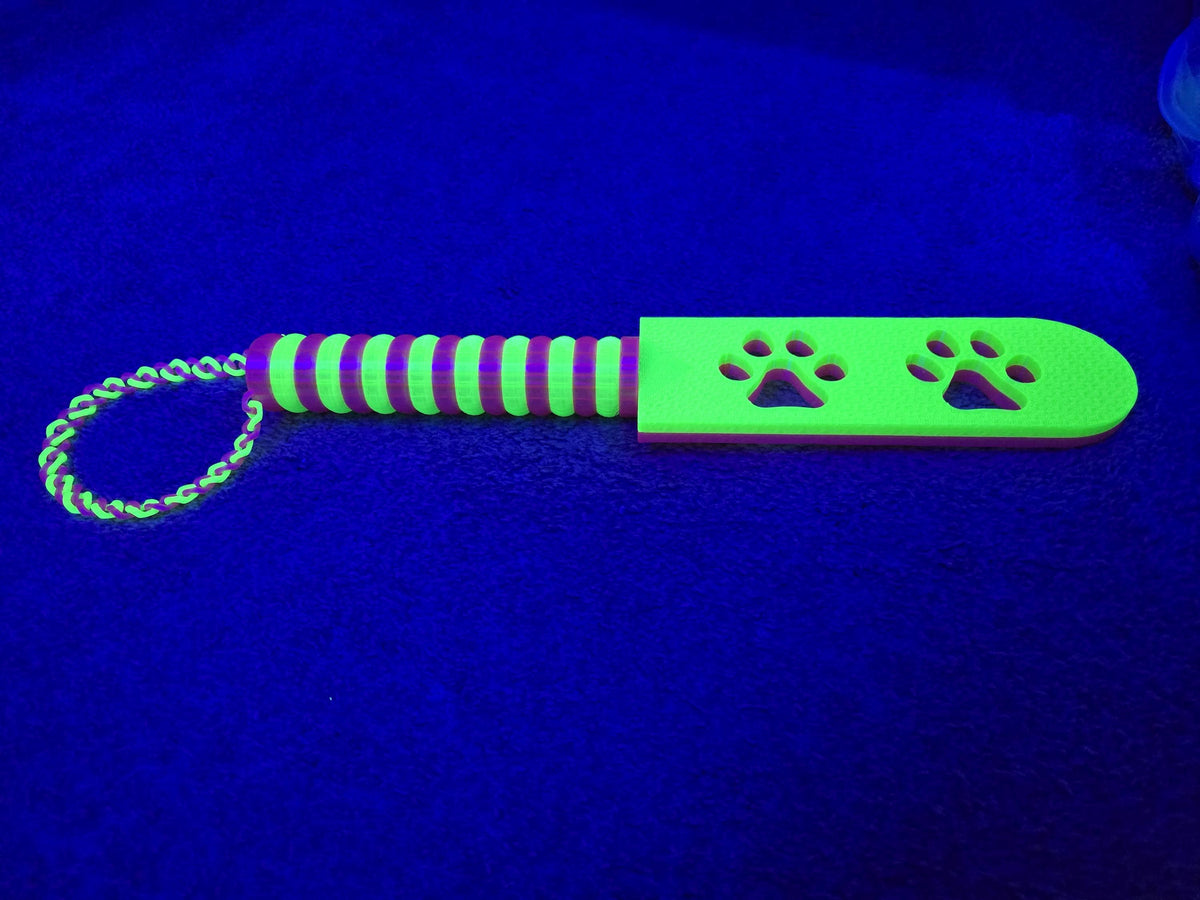 🐾Puppy Paw Print BDSM Paddle – Flexible Impact Toy