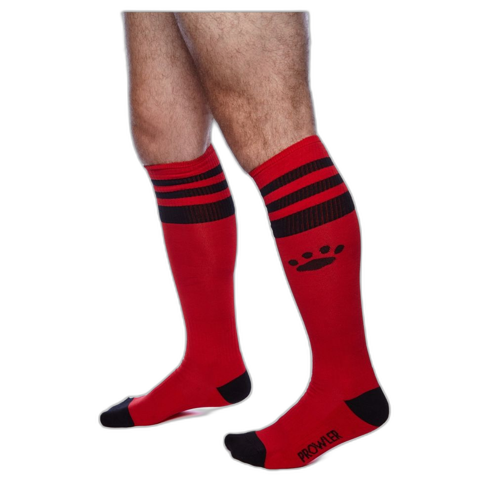 Prowler RED Football Socks Red/Black
