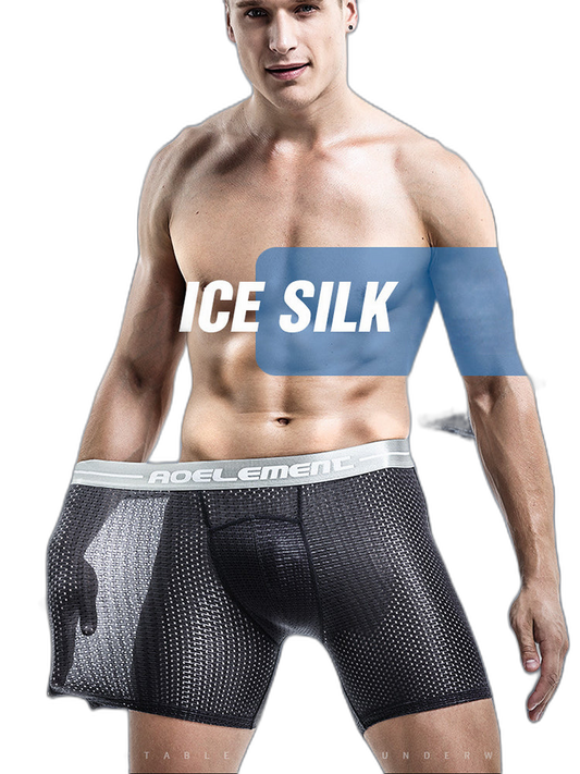 3 Pack Men's Breathable Boxers Briefs