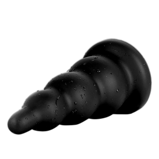 Tower - Ribbed Butt Plug - Thick Butt Plug - Anal Sex Toy