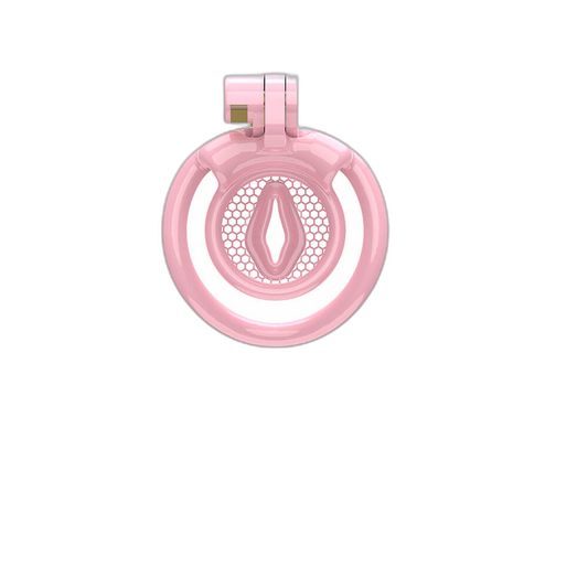 Fortis - Inverted Chastity Cage With Five Rings