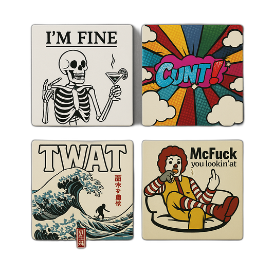 I'M Fine | Mischievous Magnet | 5cm x 5cm
