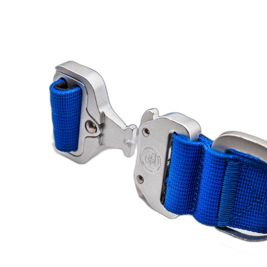 4cm Tactical Collar Blue
