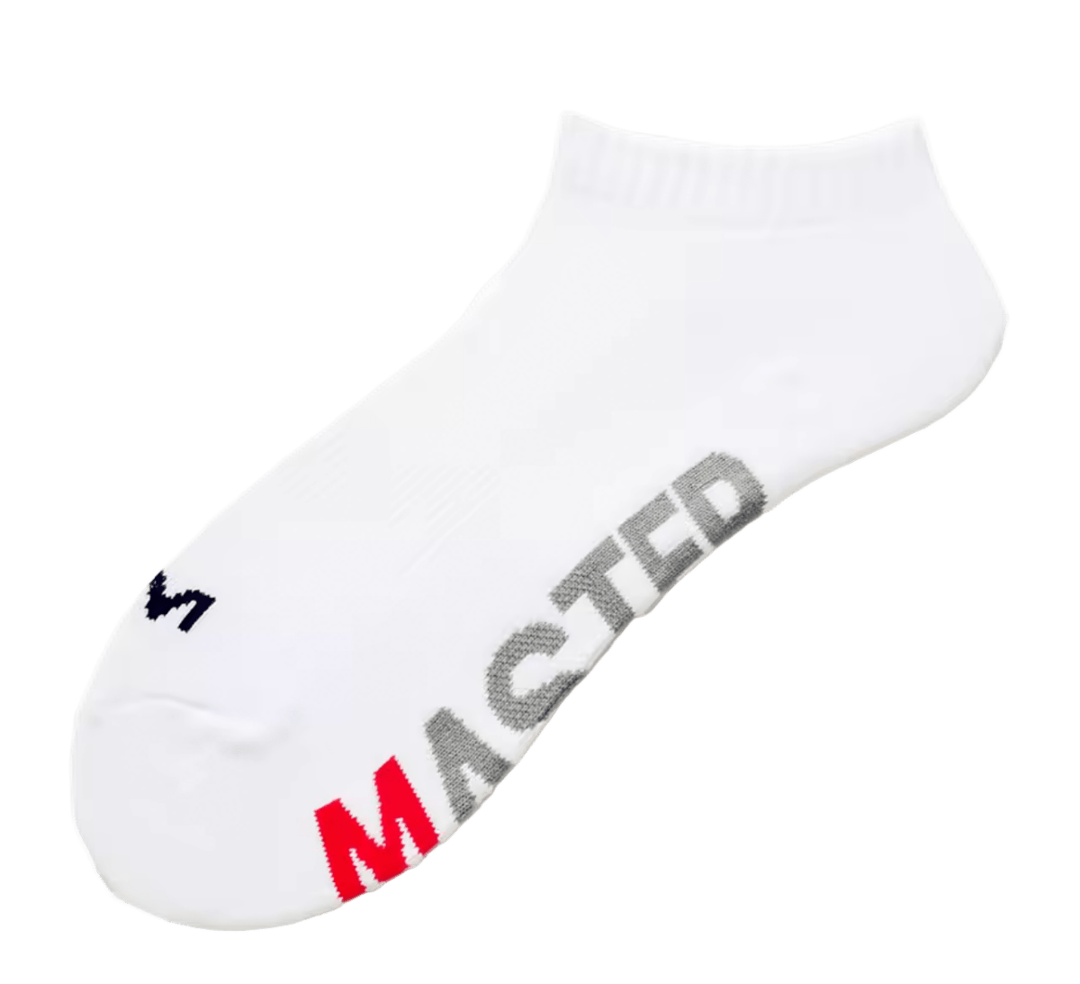 D&M Master Ankle Socks White