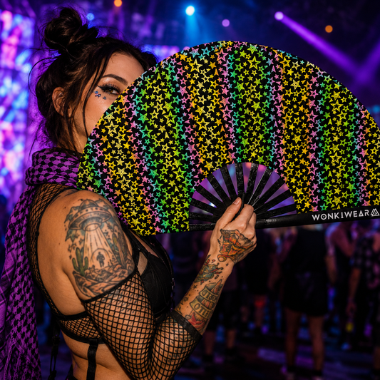 Stars XL Reflective Festival Fan
