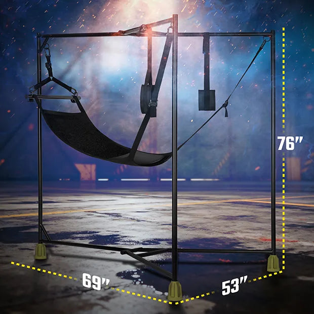 Hammock Hangar with Velvet Guard Sex Sling