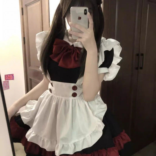 Gothic Lolita Maid Dress Set