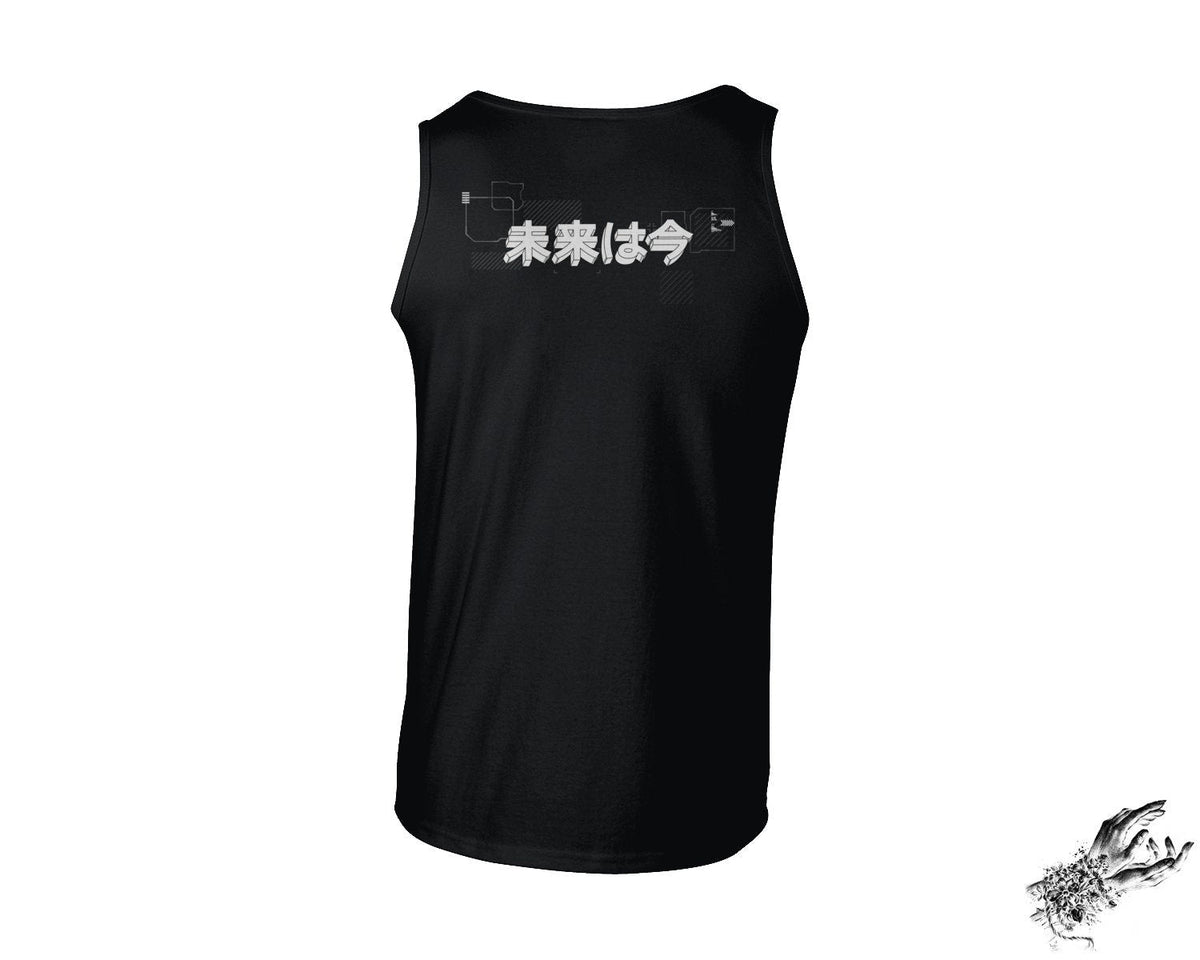 Black Cyborg Unisex Tank Top