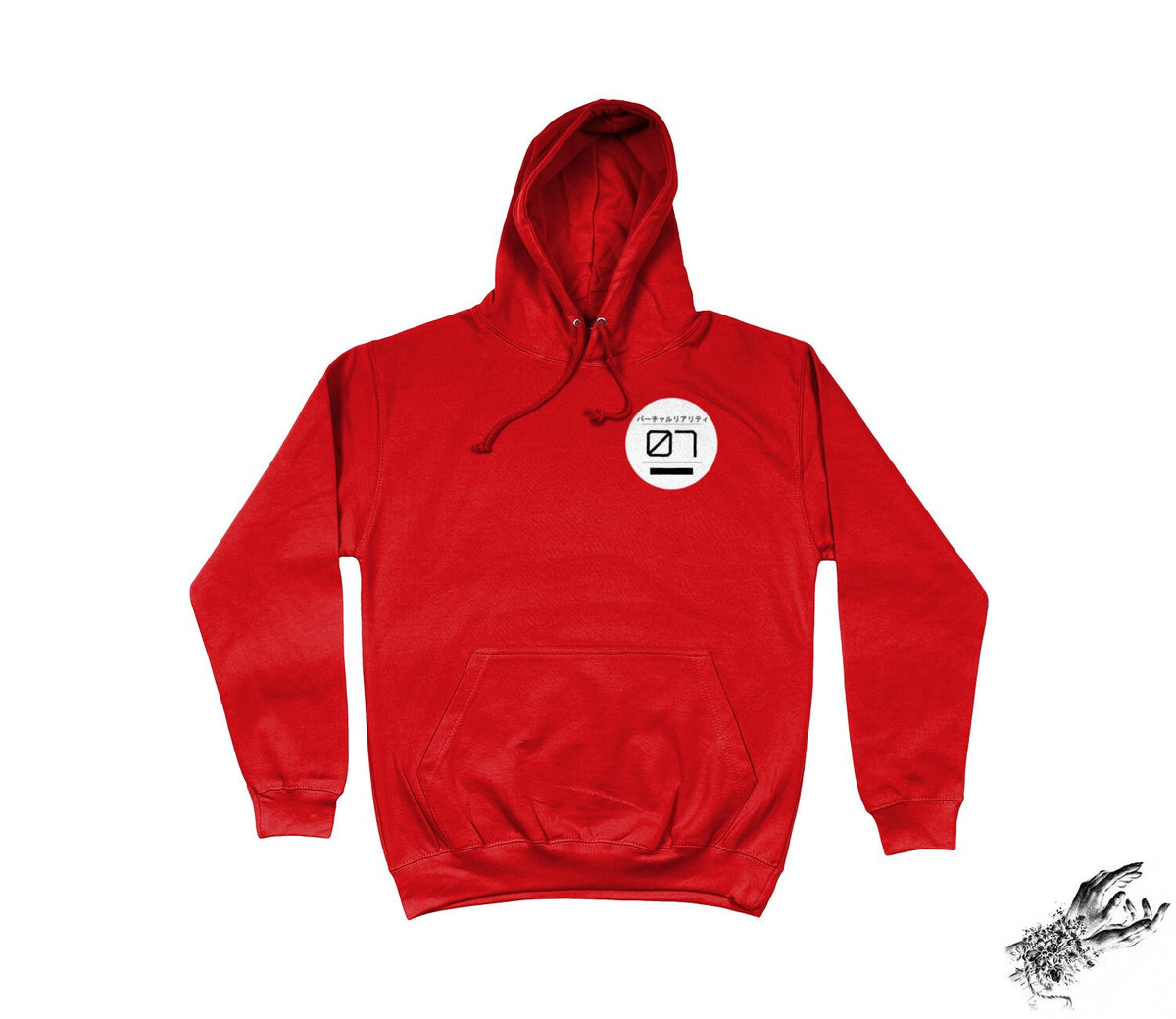 Red Virtual Reality Hoodie