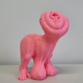 3D print | Vulva-saurus