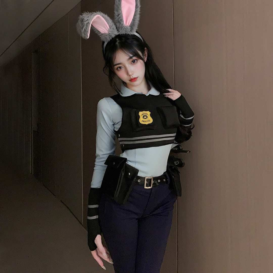 Judy Hopps Zootopia Cosplay Set