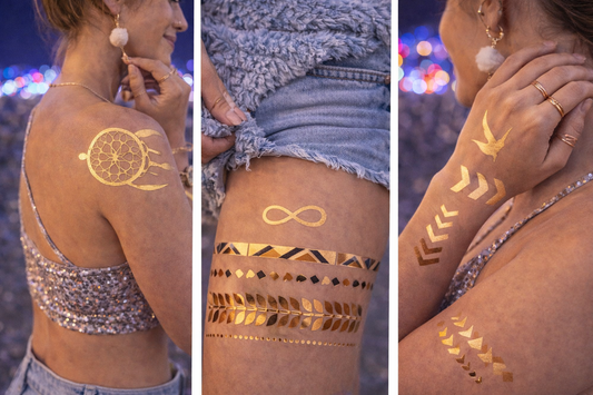 Presence Metallic Tattoos