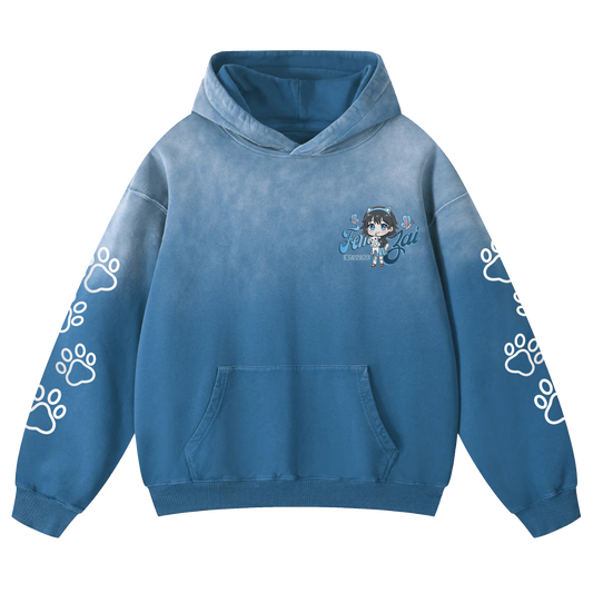 Femzai® Premium Cotton Ombré Dream Hoodie