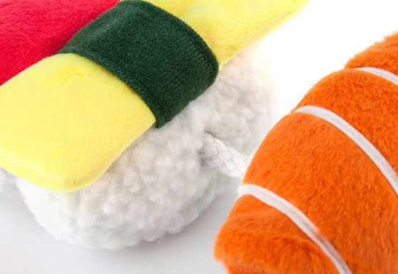 Sushi Plush Dog Toy