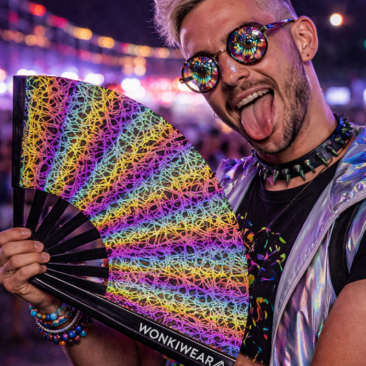 Entrapment XL Reflective Festival Fan