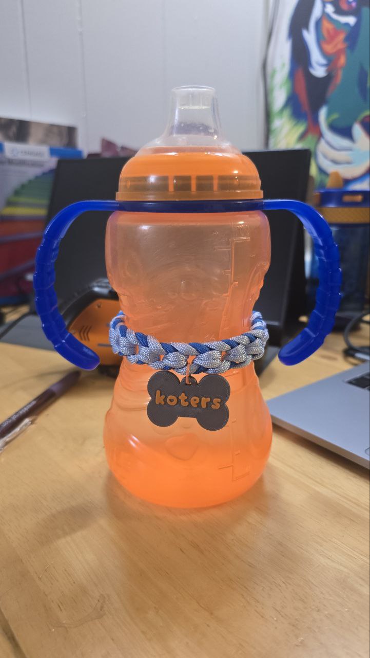 ๐พ High Tech: 3D Printed Pup Bone Name Tags (Includes NFC Chip)