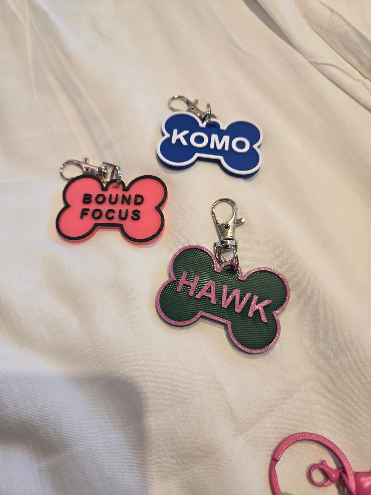 ๐พ High Tech: 3D Printed Pup Bone Name Tags (Includes NFC Chip)