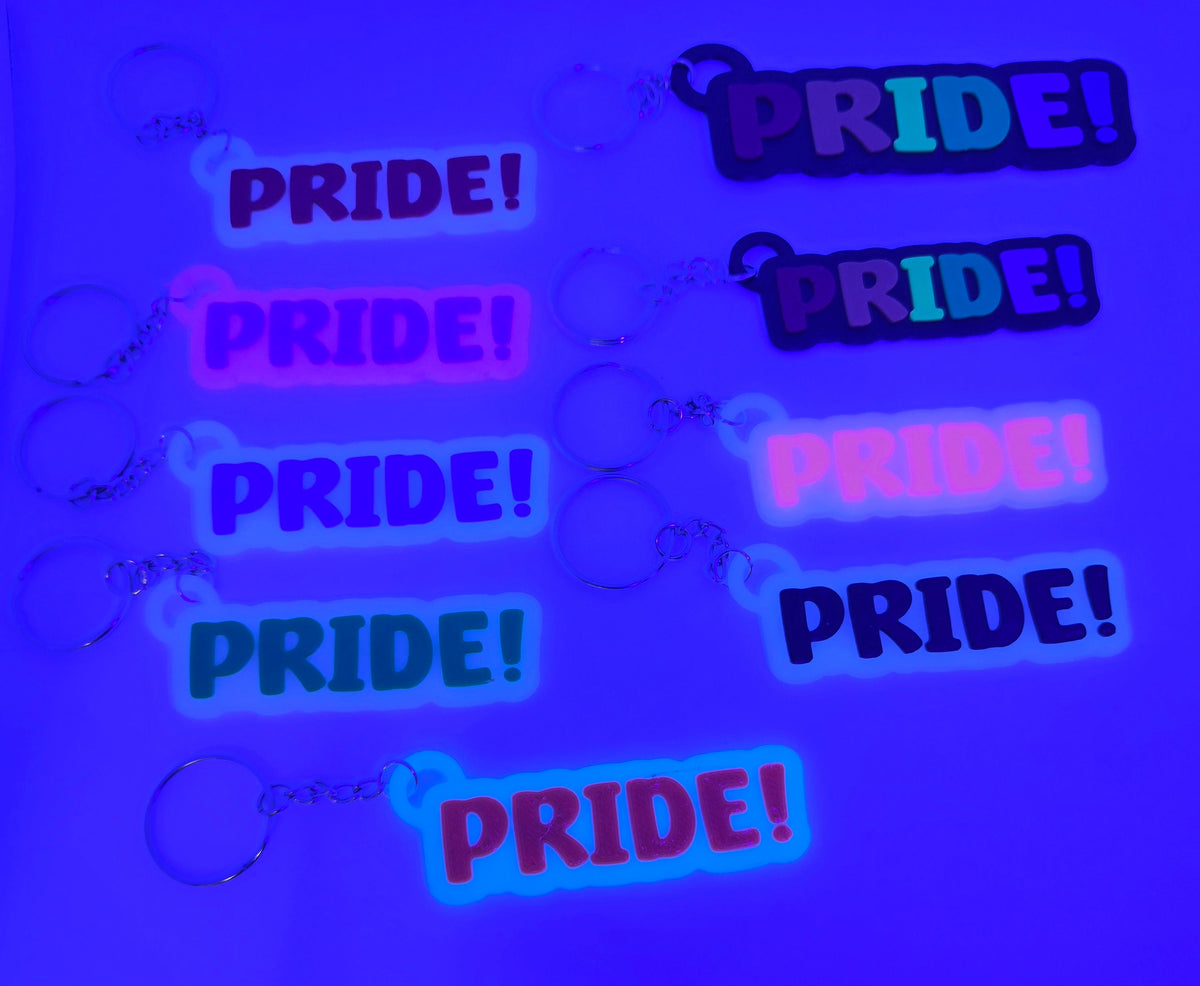 🔥✨ Pride, Kink & Chaos Keychains – Loud, Proud & A Little Inappropriate