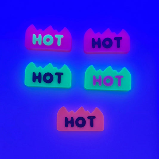 3D Printed Hot Sticker Kandi Bead