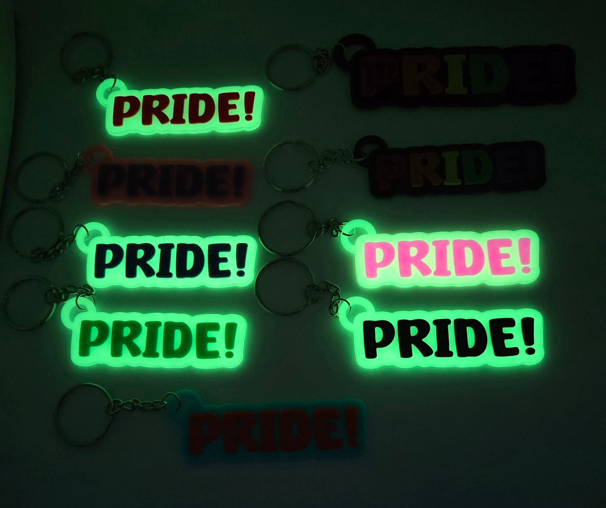 🔥✨ Pride, Kink & Chaos Keychains – Loud, Proud & A Little Inappropriate
