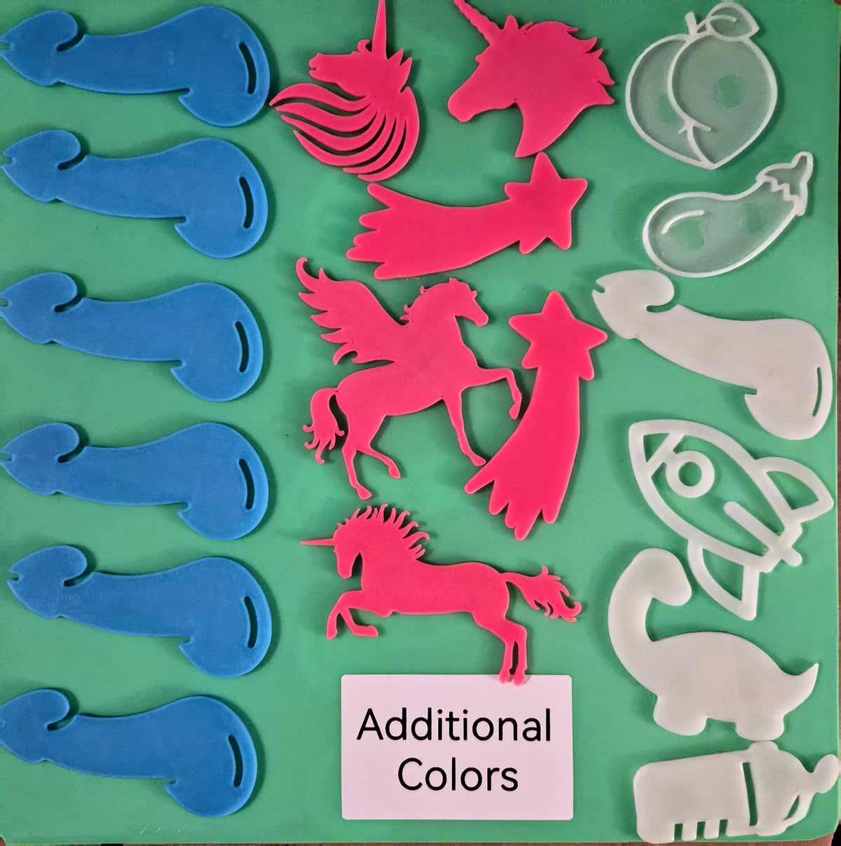 3D Printed Glow-in-the-Dark Ceiling Stickers