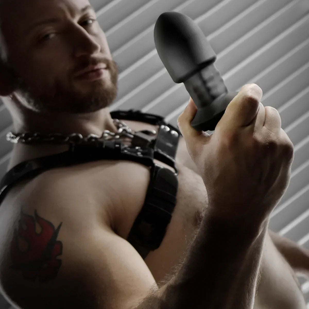 Robo Rimmer Slim Rotating Vibrating Butt Plug with Remote