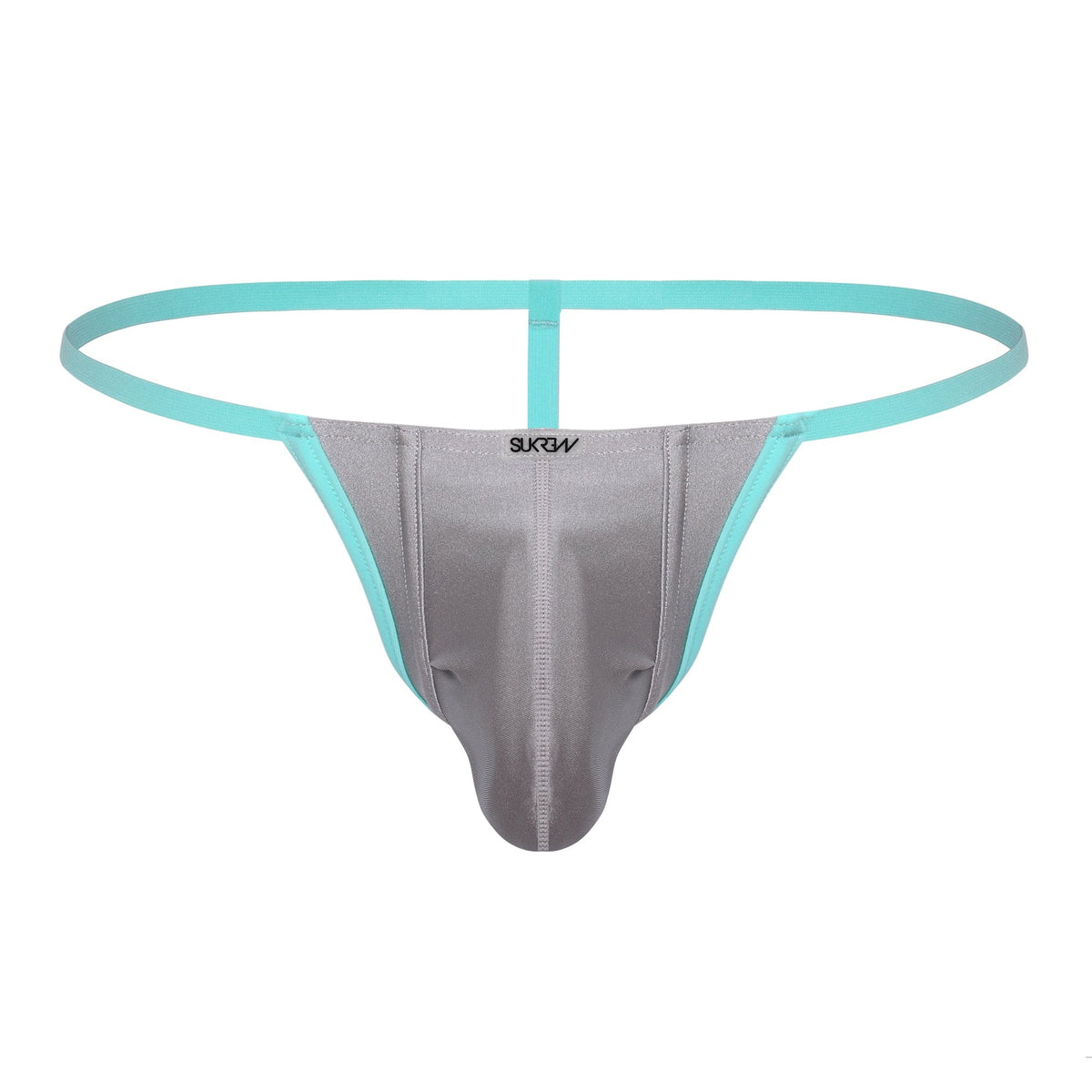 SUKREW G-String Silver Sparkle