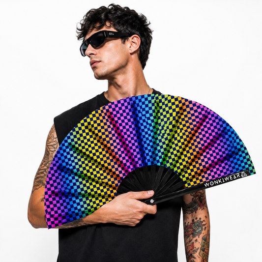 Wanna Race XL UV Reactive Festival Fan