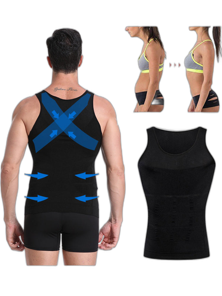 2 Pack Men Body Slimming Tummy Shaper