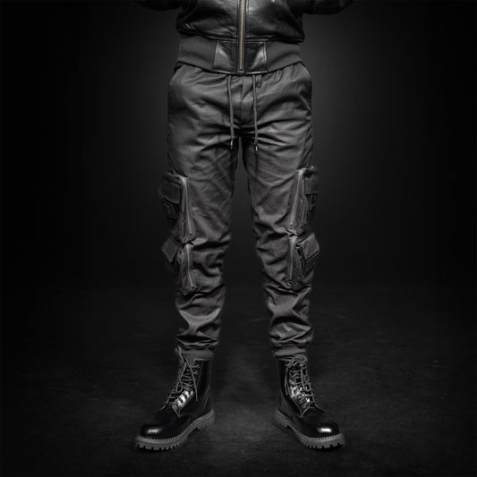 CARGO PANT COTTON BLK