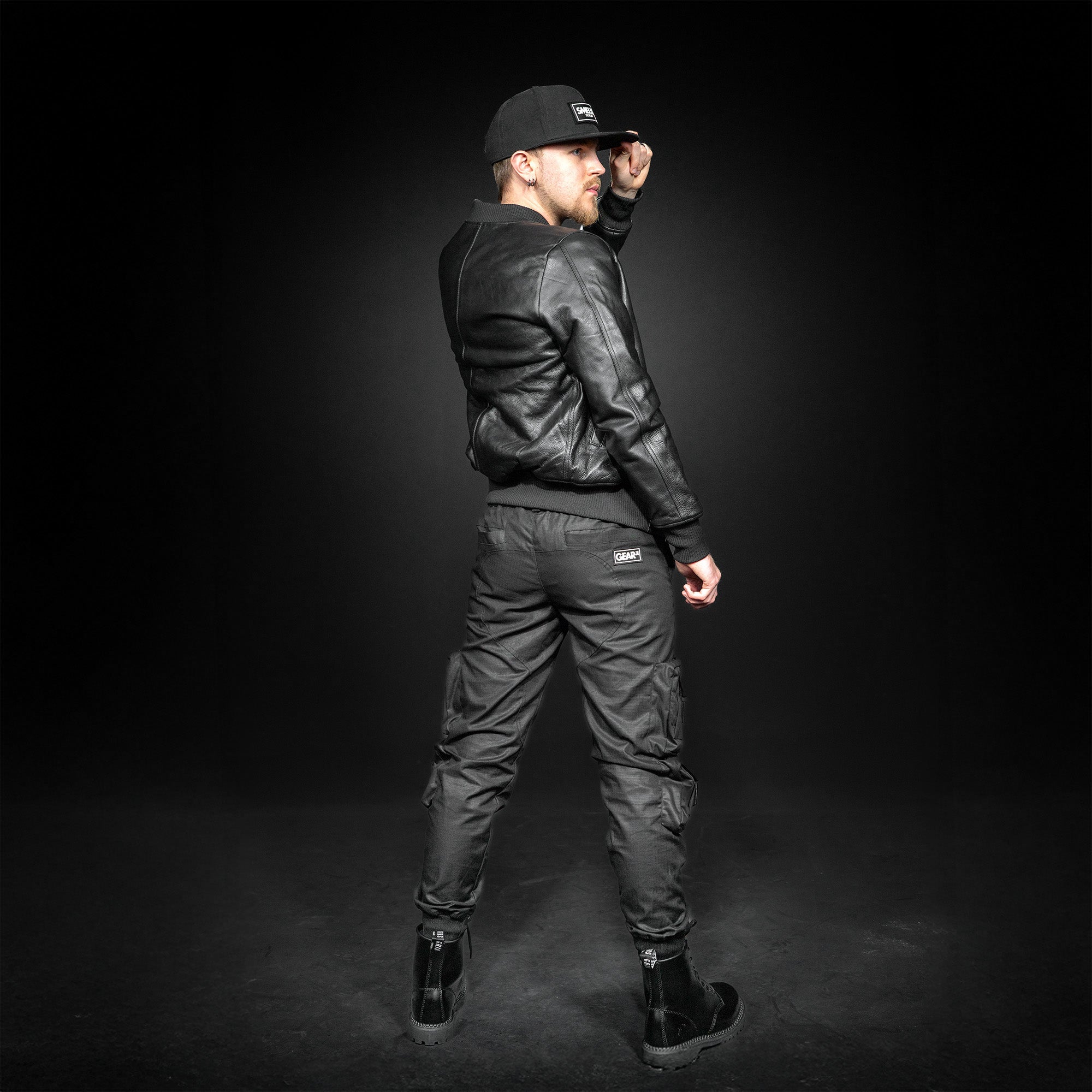 CARGO PANT COTTON BLK