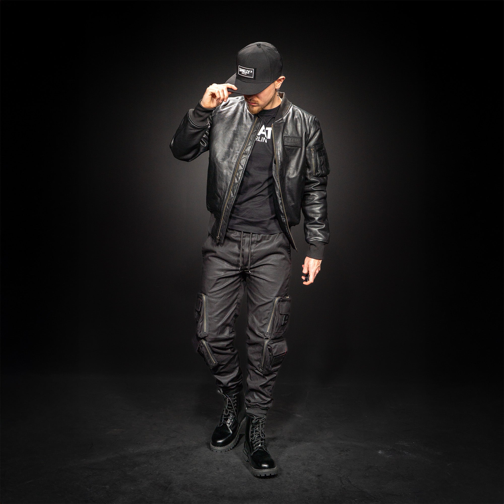 CARGO PANT COTTON BLK