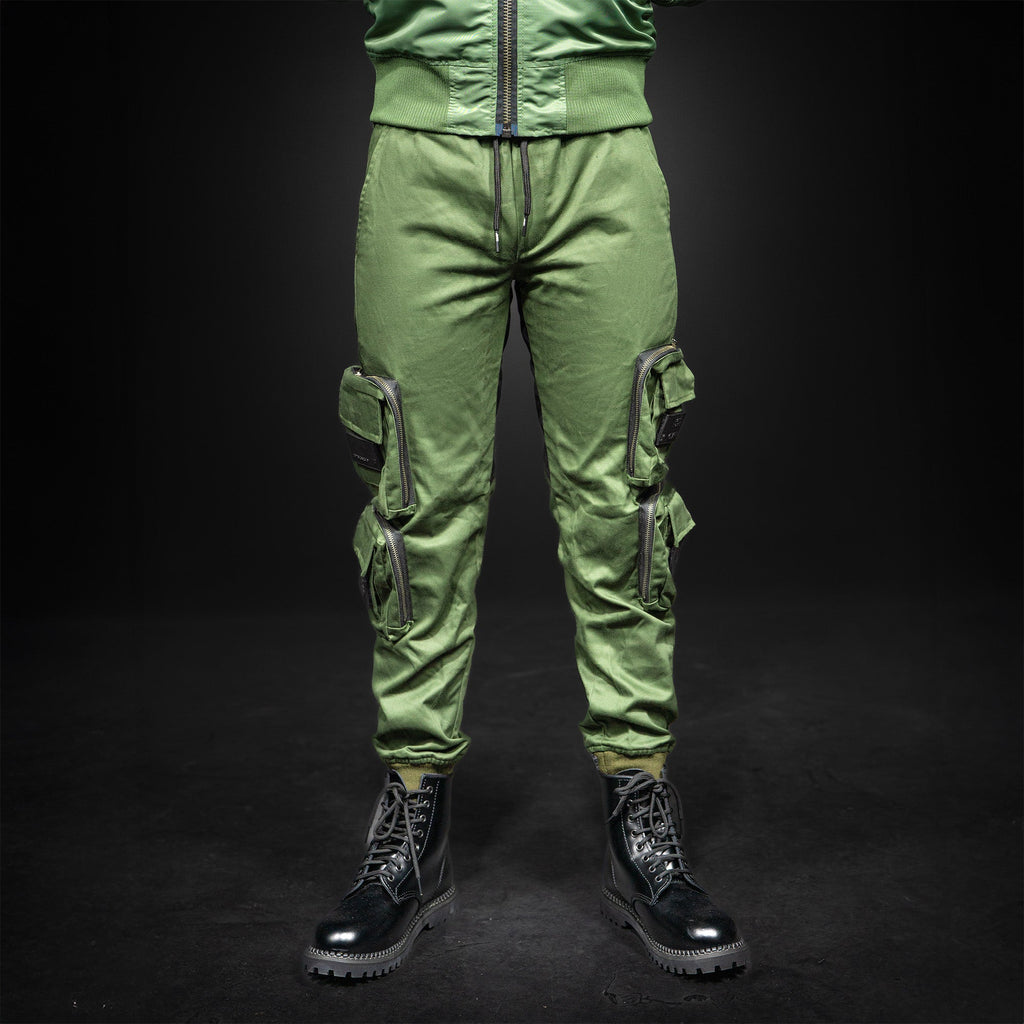 CARGO PANT COTTON GRN