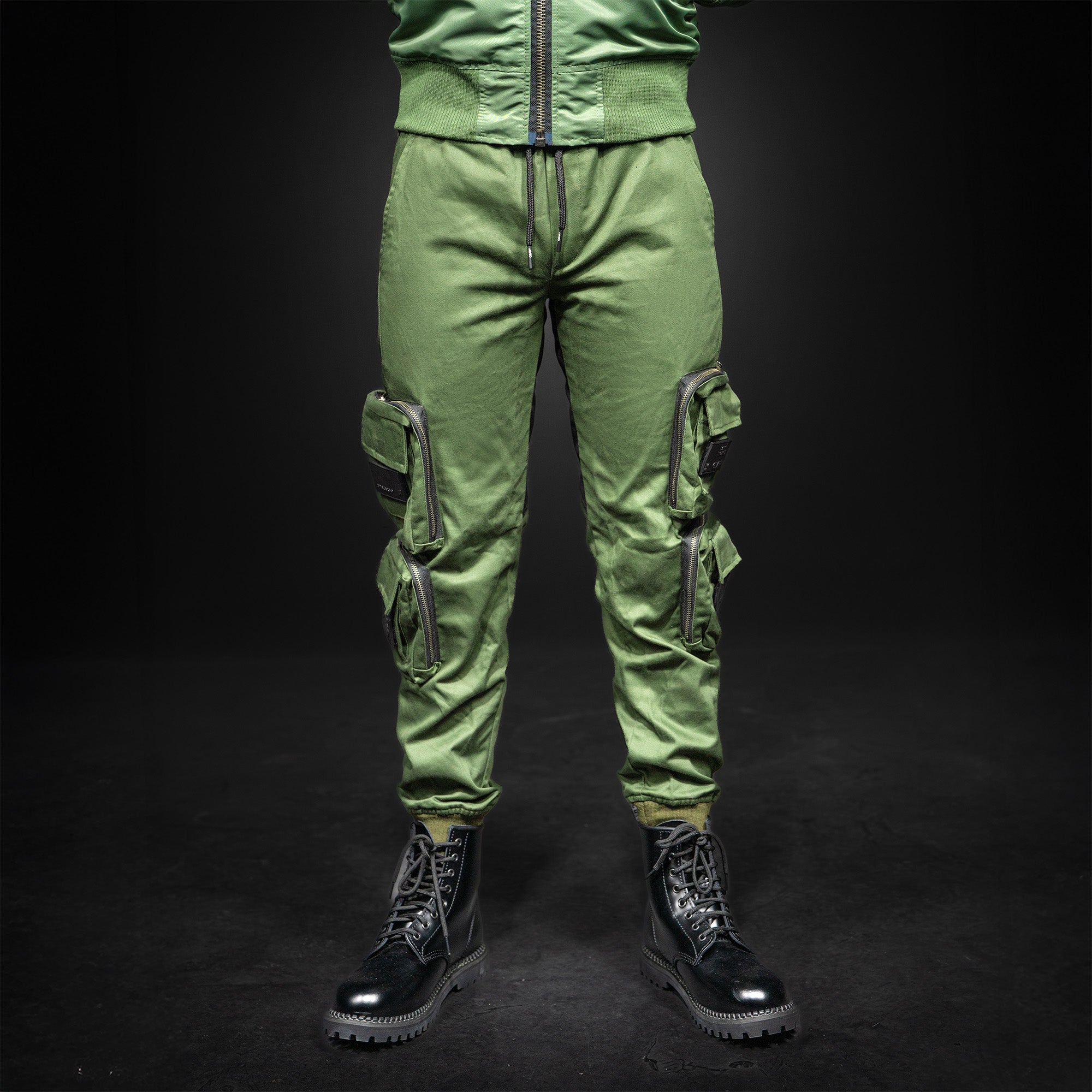 CARGO PANT COTTON GRN