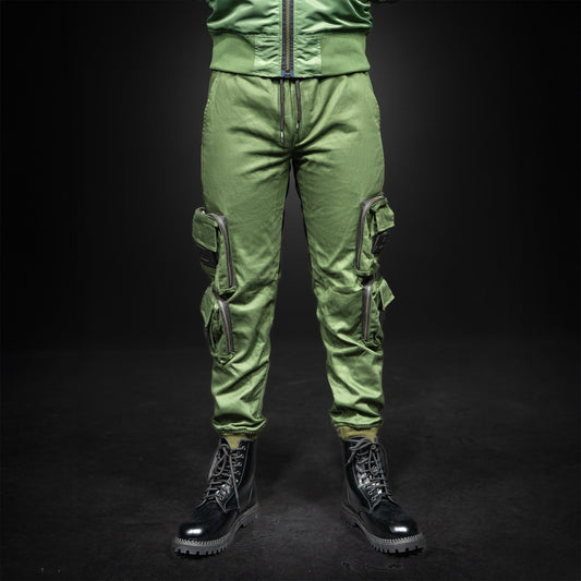 CARGO PANT COTTON GRN