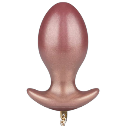 Aether Bulb - Silicone  Butt Plug with Chain Leash
