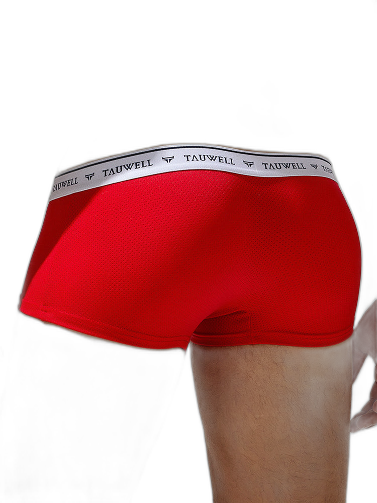 2 Pack Men's Sexy Comfortable Breathable Solid Color Trunks