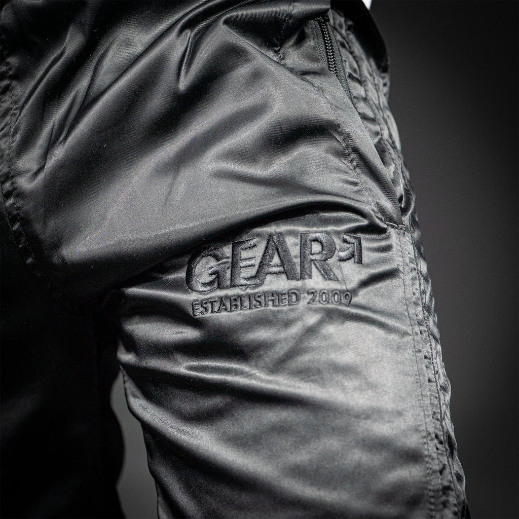 NYLON KINKSTER TRACK PANT BLK
